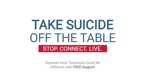 Take Suicide Off the Table: LSF Launches New Campaign